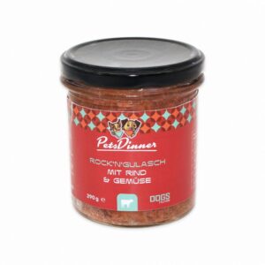 Menü vom Rind mit Gemüse 290g
